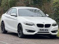 Used BMW 218 2016 White Coupe