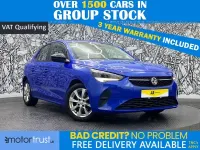 Used Vauxhall Corsa S 100 HP (73 kW) 2021 Blue Hatchback