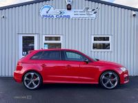 Used Audi A3 Black Edition 116 HP (85 kW) 2019 Red Hatchback