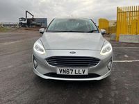 Used Ford Fiesta Zetec 100 HP (73 kW) 2017 Silver Hatchback