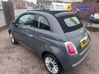 Used Fiat 500C Lounge 69 HP (50 kW) 2014 Grey Cabriolet