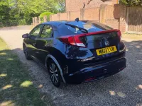 Used Honda Civic ES 120 HP (88 kW) 2013 Blue Hatchback