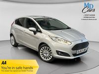Used Ford Fiesta Titanium 100 HP (73 kW) 2013 Silver Hatchback