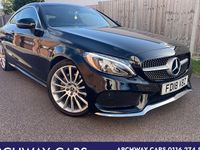 Used Mercedes C200 AMG Line Premium 184 HP (135 kW) 2018 Black Coupe