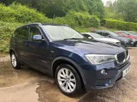 Used BMW X3 190 HP (139 kW) 2014 Blue SUV