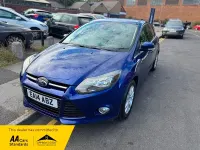 Used Ford Focus Titanium 125 HP (91 kW) 2014 Blue