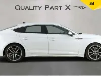 Used Audi A5 Sportback S-Line 163 HP (119 kW) 2021 White Hatchback