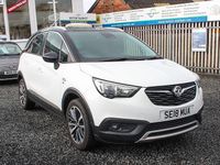 Used Vauxhall Crossland X Elite 130 HP (95 kW) 2018 White SUV