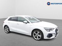 Used Audi A3 e-tron S-Line 2022 White Hatchback