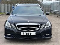 Begagnad Mercedes E350 2011 Svart Kombi