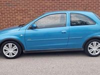 Used Vauxhall Corsa Design Edition 2004 Blue Hatchback