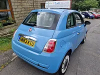 Used Fiat 500 69 HP (50 kW) 2013 Blue Hatchback