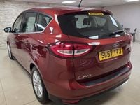 Used Ford C-MAX Zetec 125 HP (91 kW) 2017 Red MPV