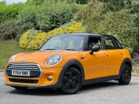 Used Mini Cooper D Hatch 2014 Orange Hatchback