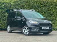 Used Ford Tourneo Courier Zetec 100 HP (73 kW) 2019 Black MPV