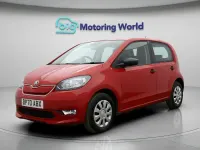 Used Skoda Citigo-e IV SE 61 kW (83 HP) 2020 Red Hatchback