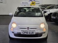Used Fiat 500 Pop Star 69 HP (50 kW) 2015 White Hatchback