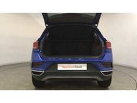 Used VW T-Roc Design 115 HP (84 kW) 2018 Blue SUV