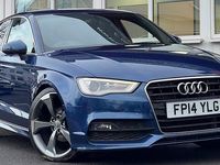 Usado Audi A3 S-Line 150 HP (110 kW) 2014 Azul Sedan
