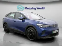 Käytetty VW ID.4 Pro Performance 150 kW (204 HP) 2021 Sininen Katumaasturi
