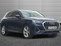 Used Audi Q3 S-Line 150 HP (110 kW) 2022 Blue SUV