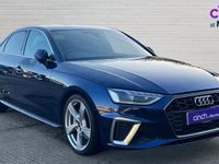 Used Audi A4 S-Line 204 HP (150 kW) 2023 Blue Sedan