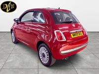 Used Fiat 500 Lounge 69 HP (50 kW) 2010 Red Hatchback