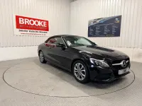 Used Mercedes C200 181 HP (133 kW) 2017 Black Cabriolet