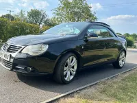 Used VW Eos Individual 140 HP (102 kW) 2007 Black Cabriolet