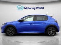 Used Peugeot e-208 GT 100 kW (136 HP) 2020 Blue Hatchback