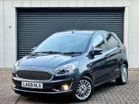 Used Ford Ka Plus Zetec 85 HP (62 kW) 2019 Grey Hatchback