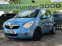 Used Vauxhall Agila S 2011 Blue MPV