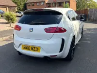 Used Seat Leon FR 167 HP (122 kW) 2010 White Hatchback