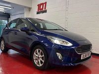 Used Ford Fiesta Zetec 100 HP (73 kW) 2018 Blue Hatchback