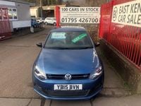 Used VW Polo BlueGT 2015 Blue Hatchback