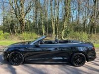 Used Audi A5 Cabriolet S-Line 252 HP (185 kW) 2017 Black Cabriolet