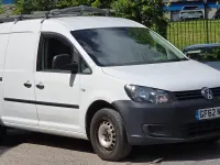 Used VW Caddy Maxi 102 HP (75 kW) 2012 White MPV