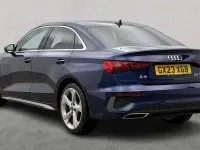 Used Audi A3 S-Line 108 HP (79 kW) 2023 Blue Sedan