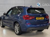 Used BMW X3 M Sport 265 HP (194 kW) 2018 Blue SUV