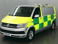 Used VW T6 Highline 204 HP (150 kW) 2018 Silver Van