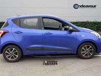 Used Hyundai i10 GO! 66 HP (48 kW) 2018 Blue Hatchback