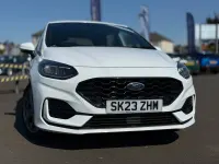 Used Ford Fiesta ST-Line 125 HP (91 kW) 2023 White Hatchback