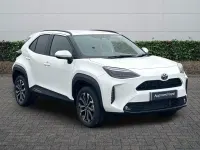 New Toyota Yaris Hybrid Design 2025 White Estate