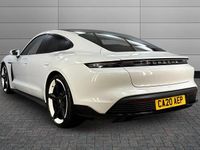 Begagnad Porsche Taycan 500 kW (680 HK) 2020 Vit Sedan