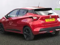 Used Nissan Micra N-TEC 101 HP (74 kW) 2020 Red Hatchback