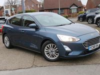 Used Ford Focus Titanium 125 HP (91 kW) 2018 Blue Hatchback