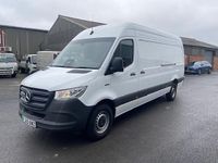 New Mercedes E-Sprinter 100 kW (136 HP) 2025 White Van