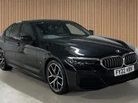 Used BMW 520 M Sport 2022 Sapphire black Sedan
