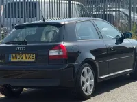 Used Audi A3 225 HP (165 kW) 2002 Black Hatchback