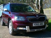 Used Skoda Yeti SE L 2015 Maroon SUV